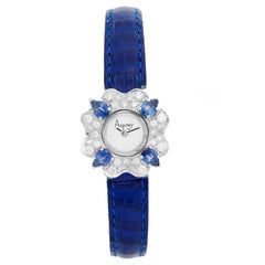 Asprey Diamond and Sapphire Quartz Watch