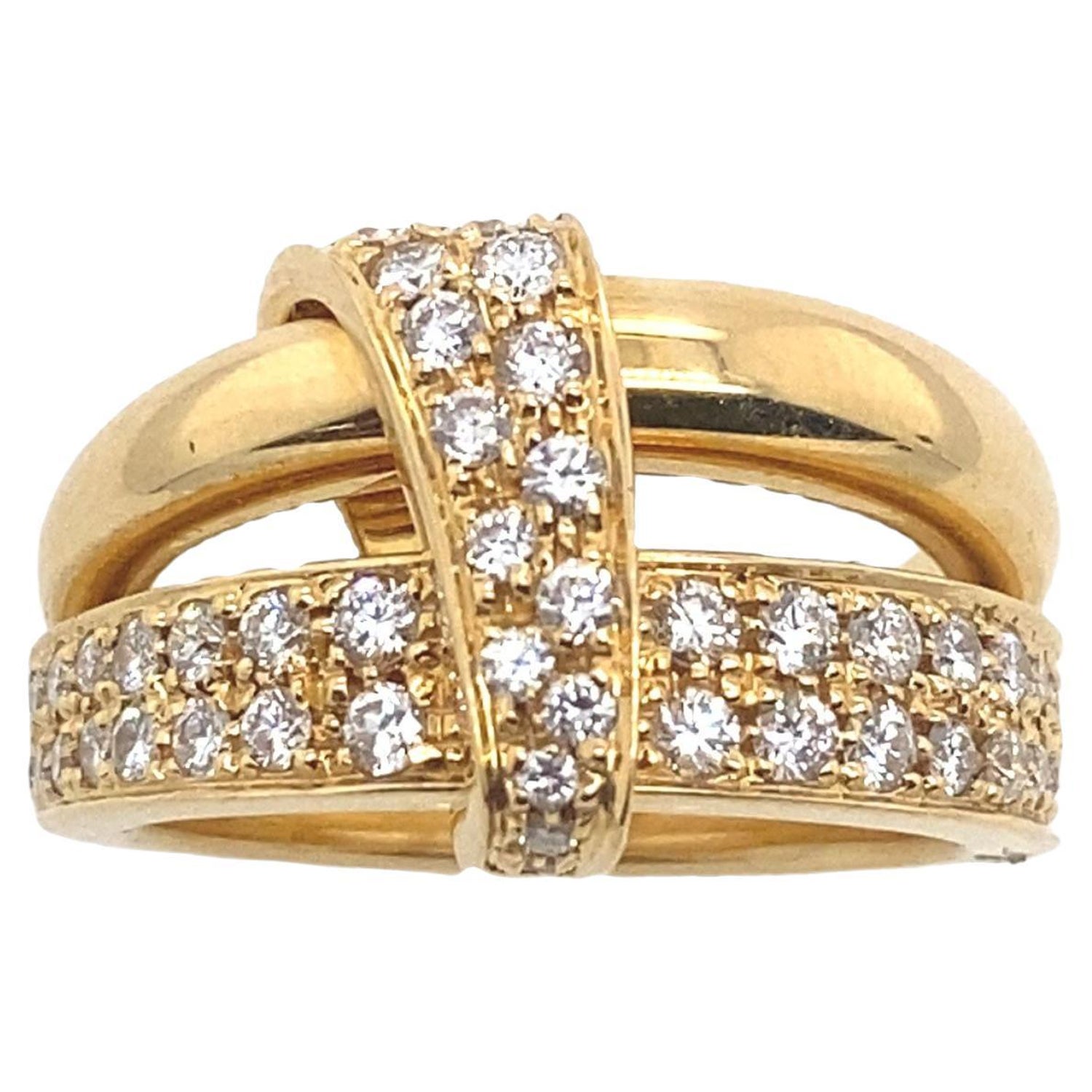 Auction: 18 Karat Yellow Gold Key Ring, Asprey of London