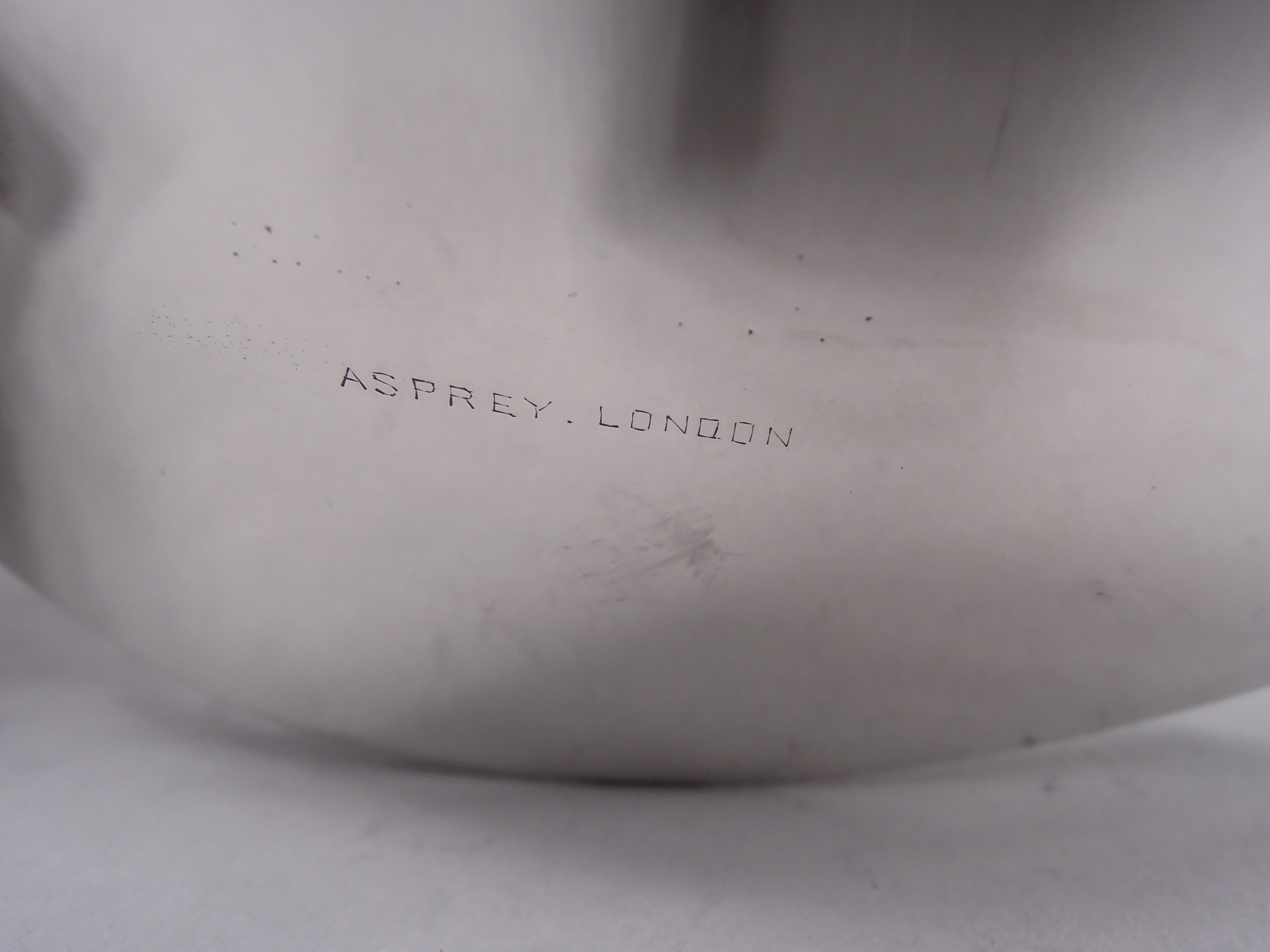 Asprey English Edwardian Sterling Silver Lady’s Shoe Ornament, 1908 in vendita 2
