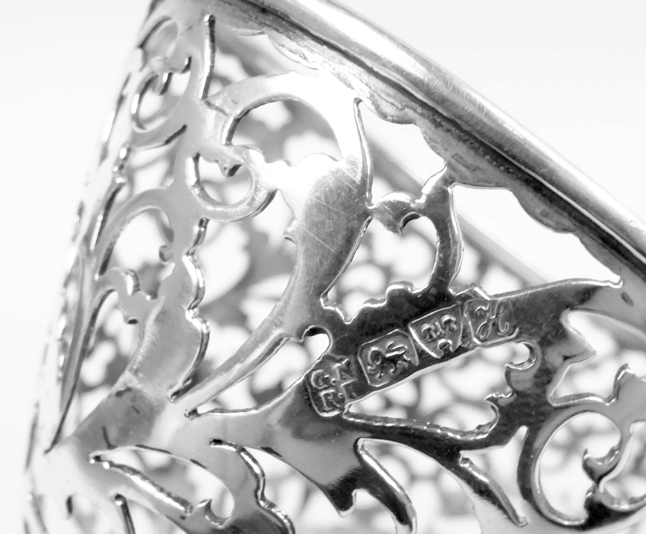 Asprey English Edwardian Sterling Silver Lady’s Shoe Ornament, 1908 in vendita 4