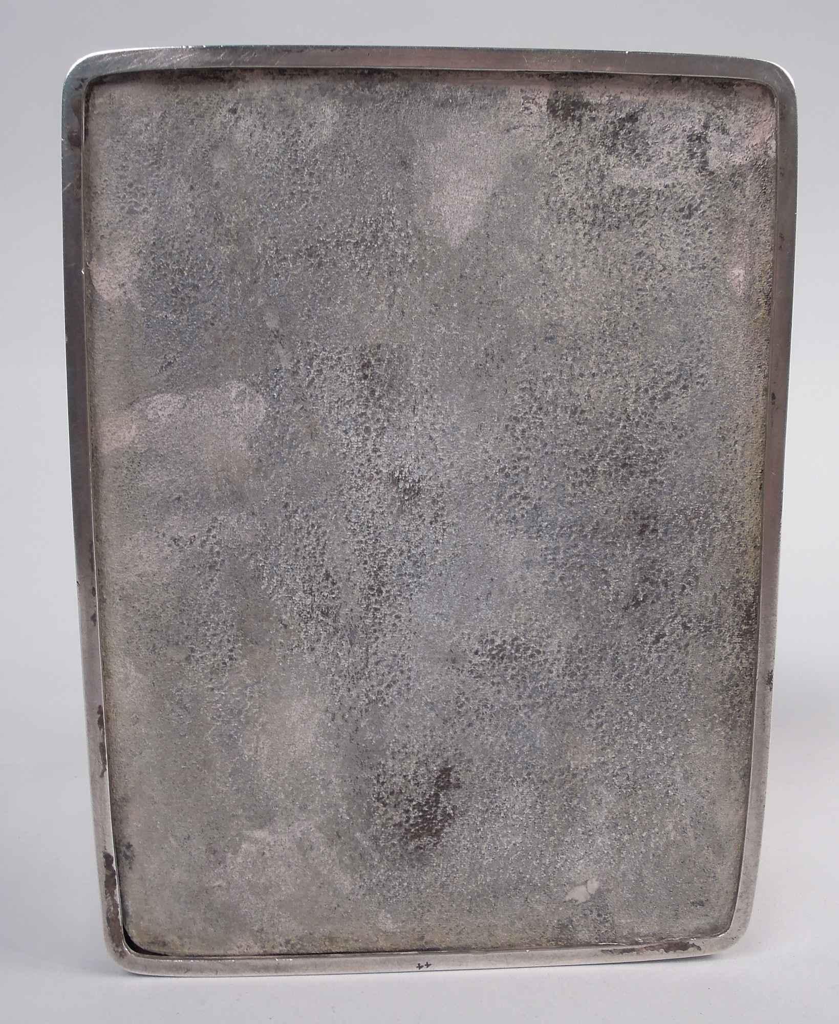 Asprey English Modern Sterling Silver Box, 1928 For Sale 1