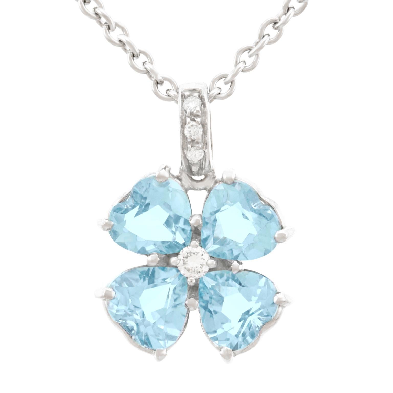 Asprey Flower Motif Gold Pendant