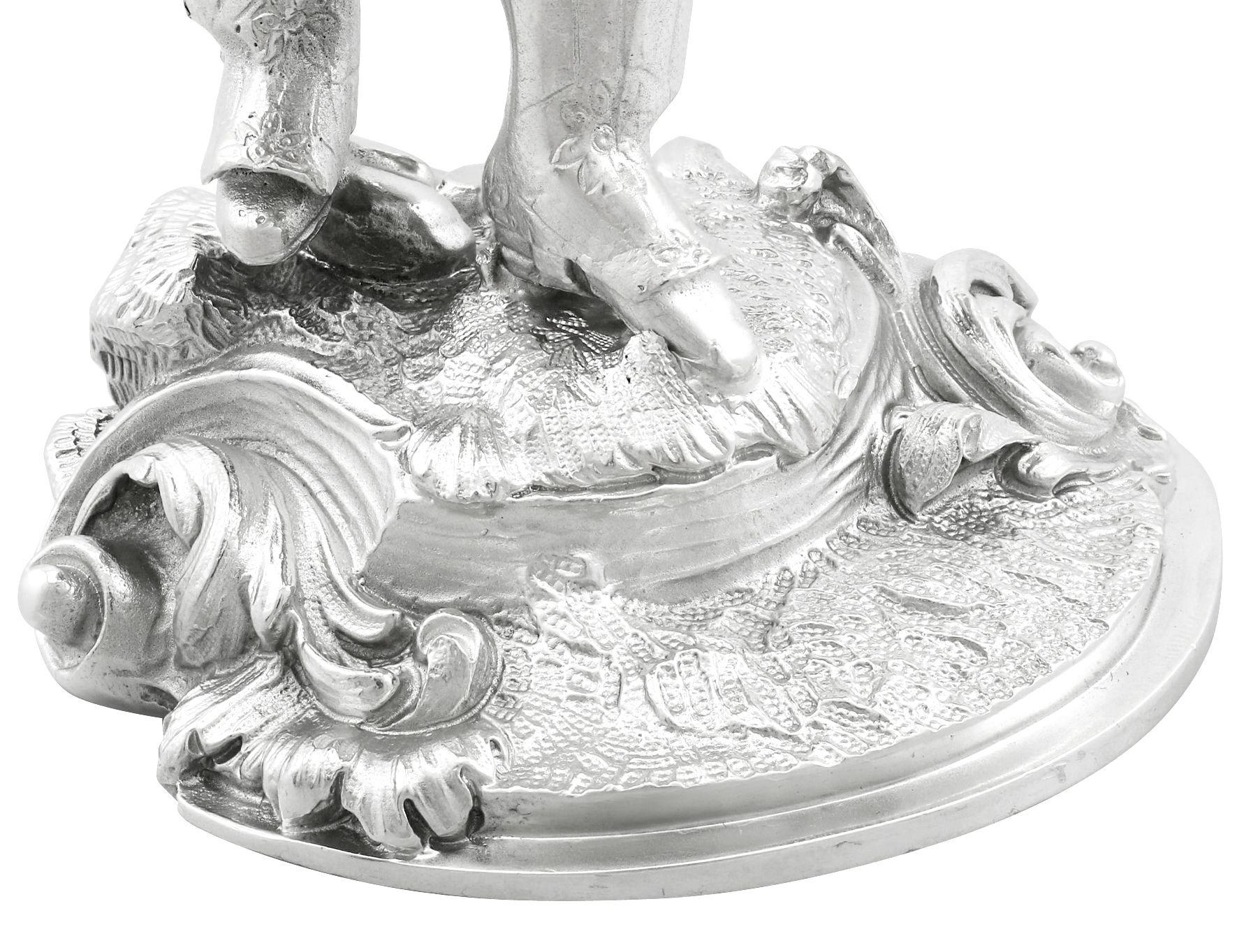 Asprey & Garrard 18th Century Sterling Silver Salts For Sale 5