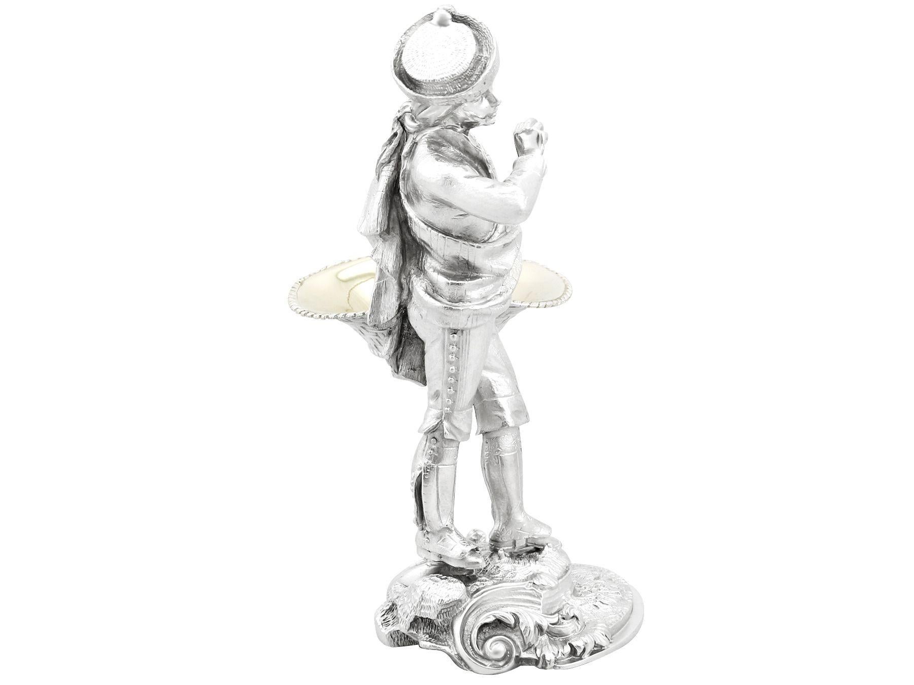 Argent sterling sels en argent sterling du 18e siècle par Asprey & Garrard en vente