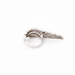 Asprey Garrard Feather Ring