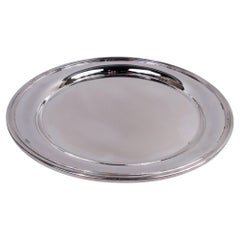 Asprey & Garrard Modern Sterling Silver Tray