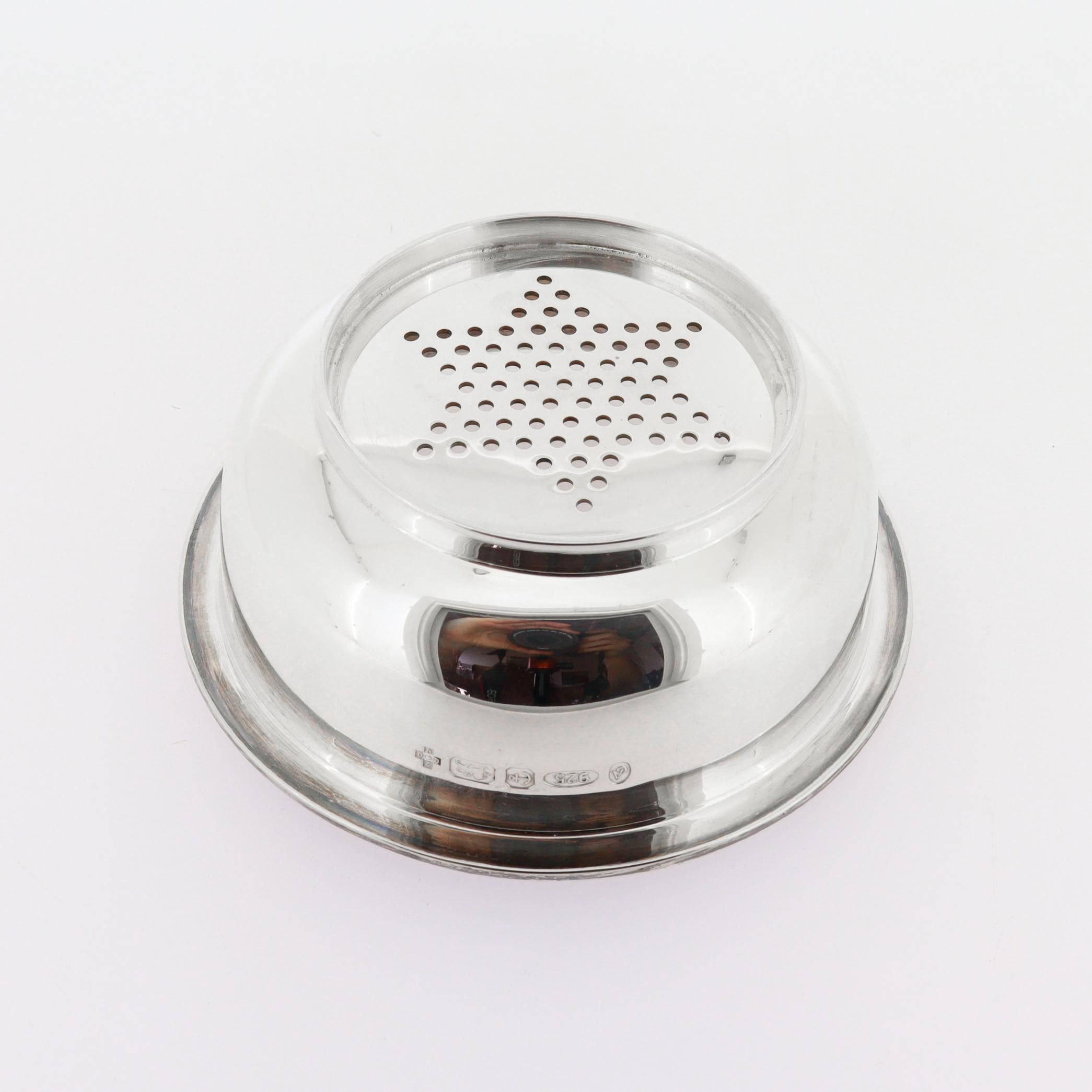 Asprey & Garrard Sterling Silber Weintrichter mit Ständer, 2000 im Angebot 9