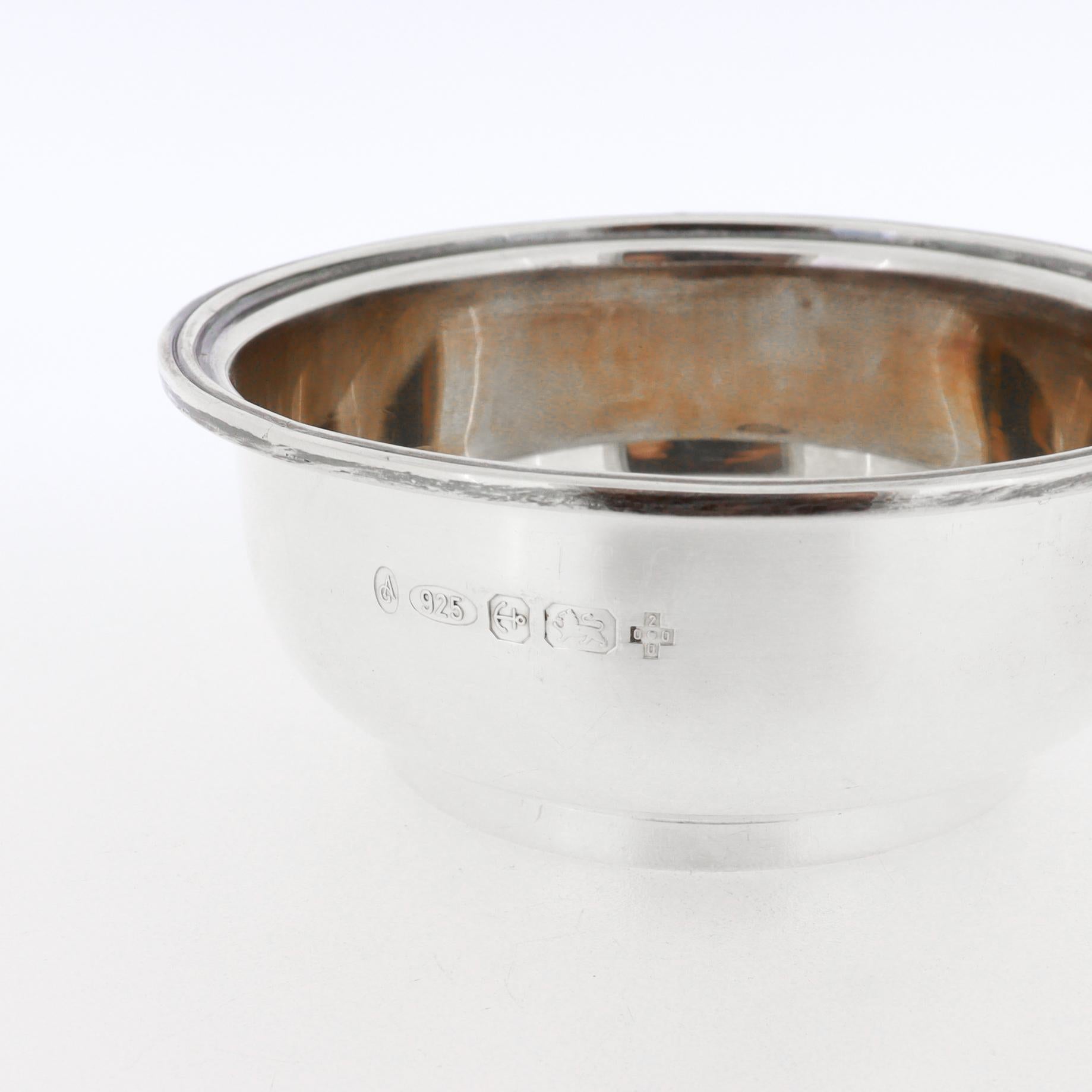 Asprey & Garrard Sterling Silber Weintrichter mit Ständer, 2000 im Angebot 10