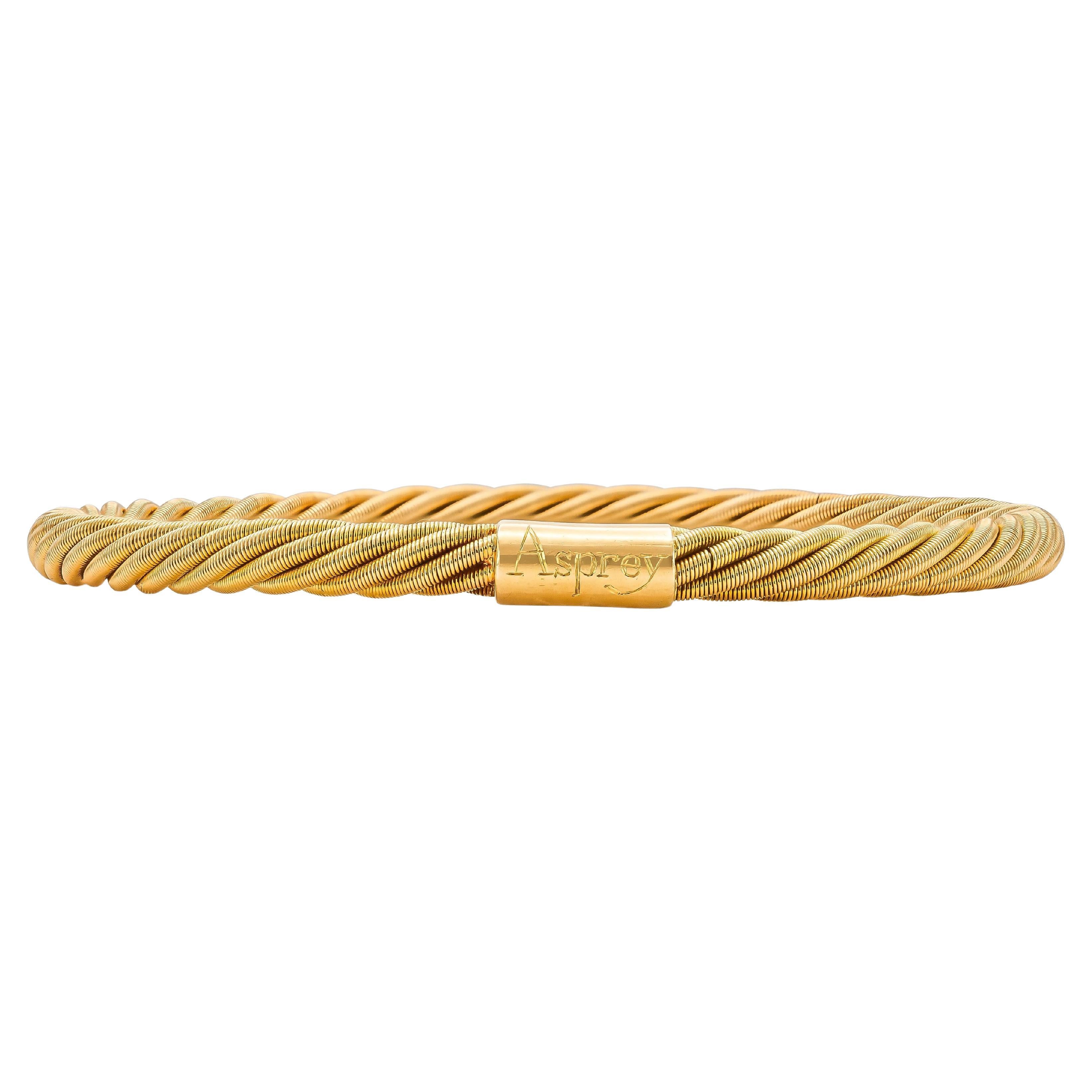 Asprey Gold Armspange Armband