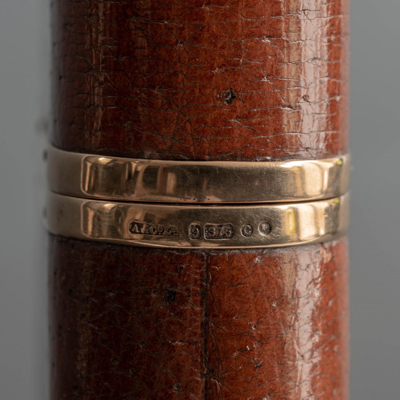 Mid-20th Century Asprey Leather Cigar Case, circa 1930