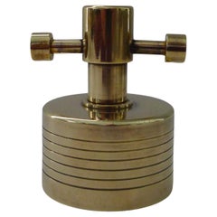 Asprey, Londres - Sceau de bouteille de vin/ champagne en plaqué or fin