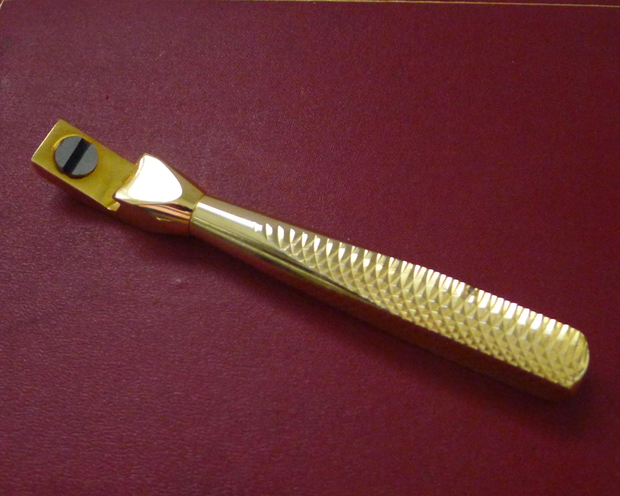 Asprey, London - Set di bicchieri e champagne placcati in oro C.C. 1960 in vendita 1