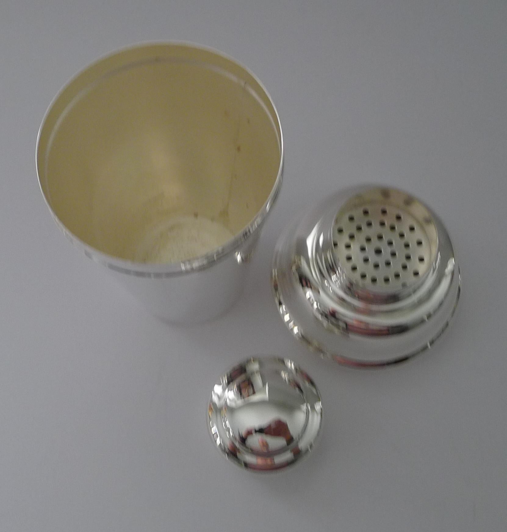 Asprey, London, Shaker da cocktail grande da 1 1/2 pinta C.C. in vendita 4