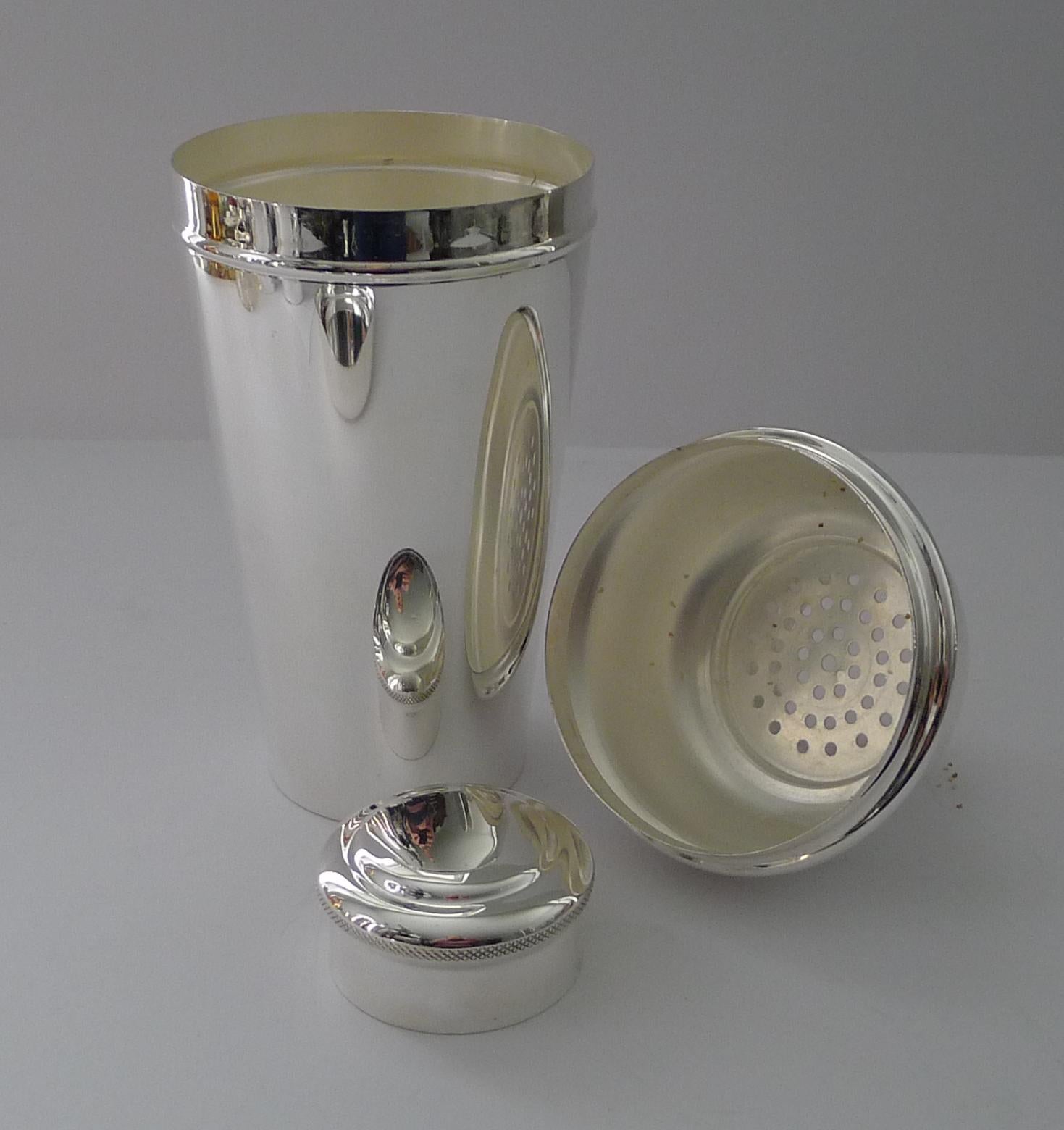 Asprey, London, Shaker da cocktail grande da 1 1/2 pinta C.C. in vendita 5