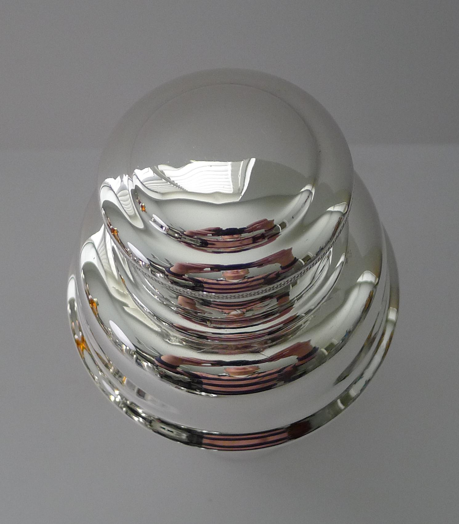 Asprey, London, Shaker da cocktail grande da 1 1/2 pinta C.C. In condizioni buone in vendita a Bath, GB