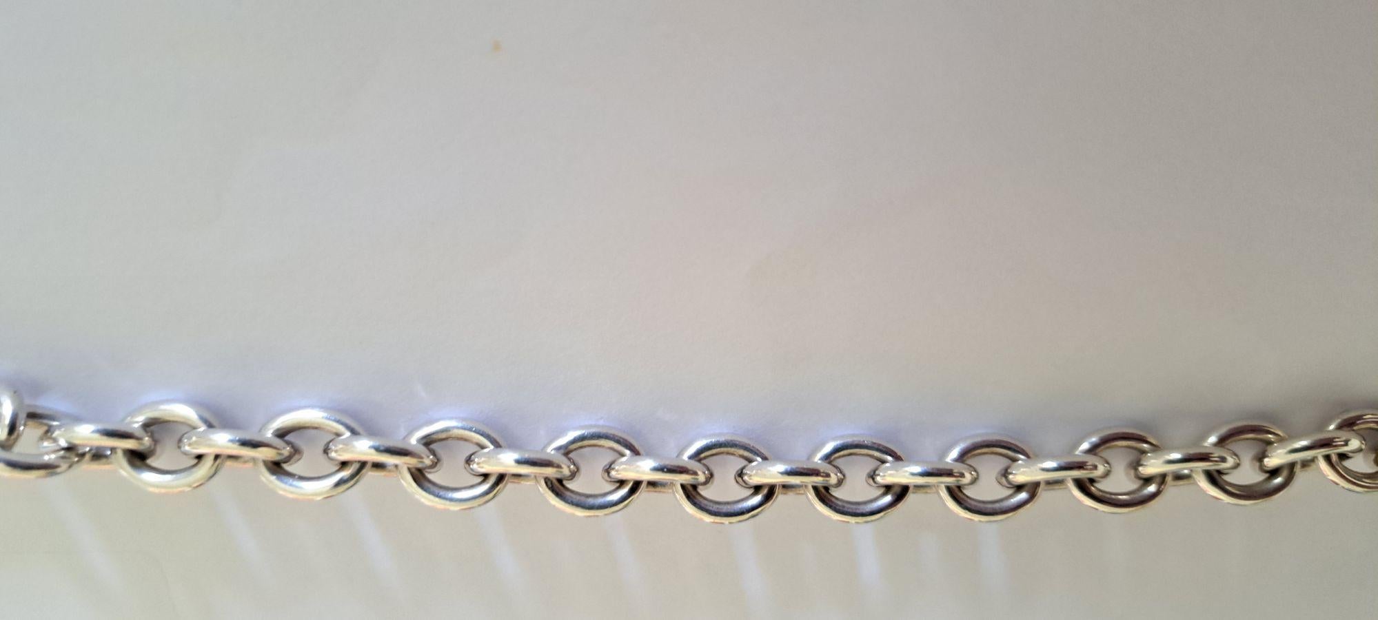 Pulsera reloj Asprey London de plata en venta 2