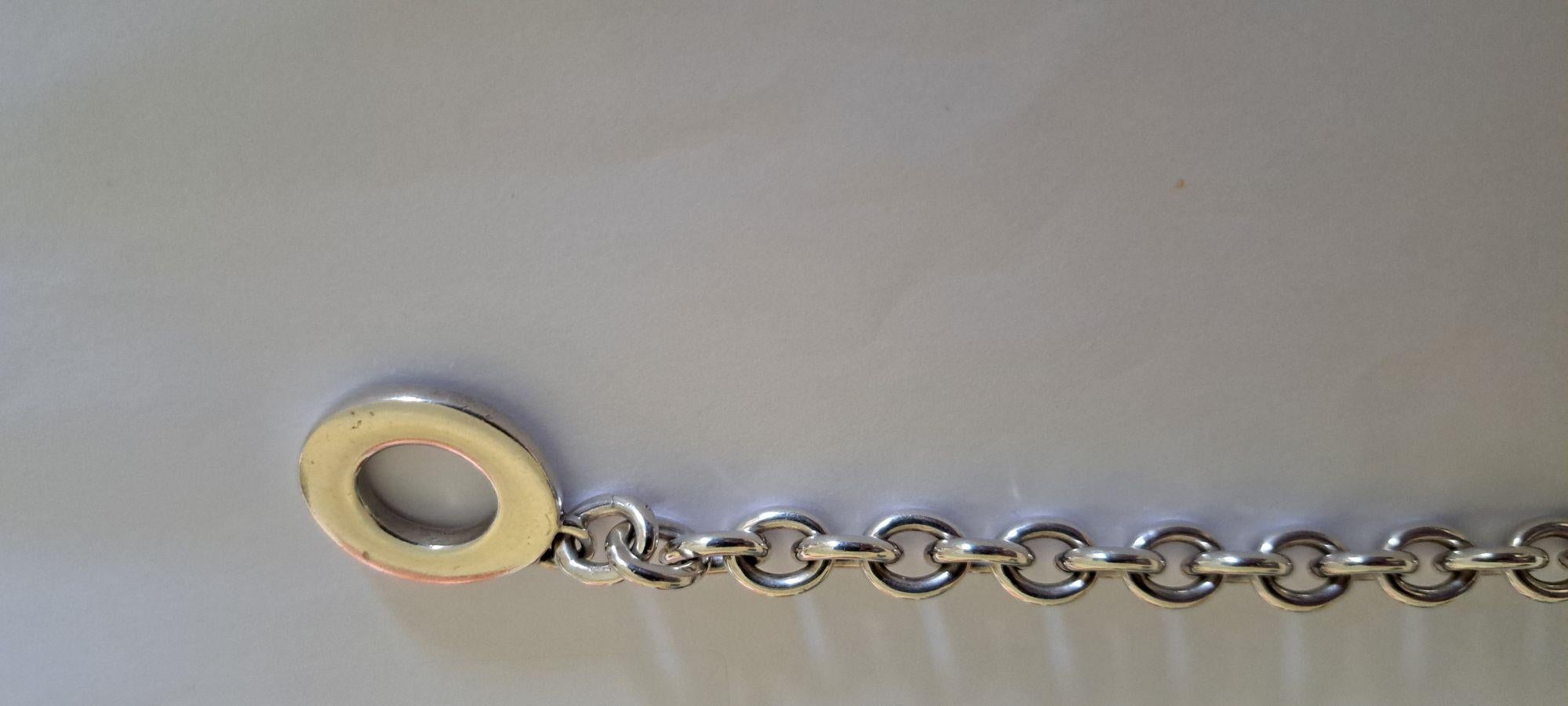 Pulsera reloj Asprey London de plata en venta 3