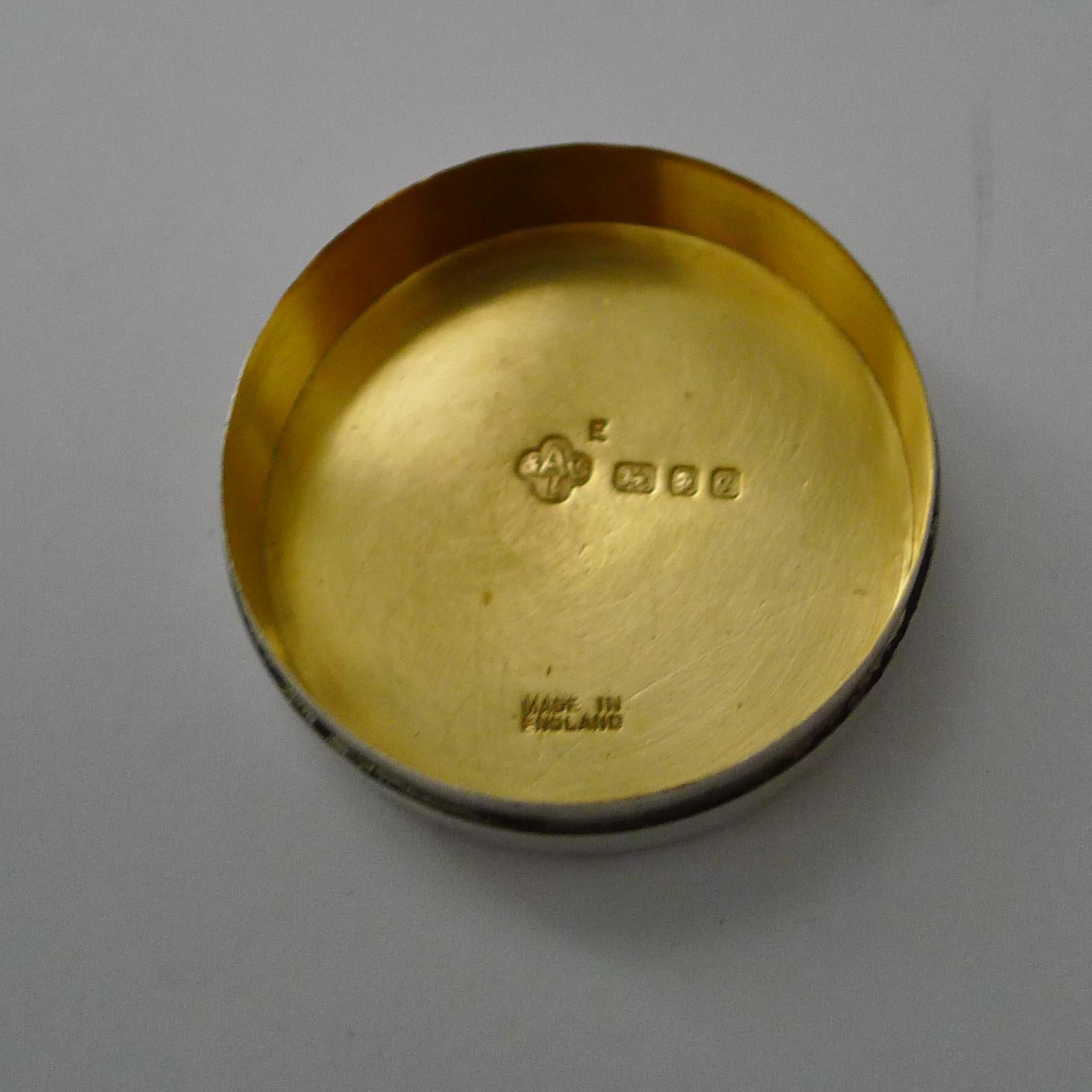 Asprey, London - Small Sterling Silver Box - 1958 4