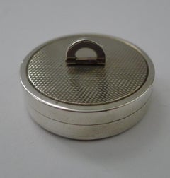 Asprey, London - Small Sterling Silver Box - 1958