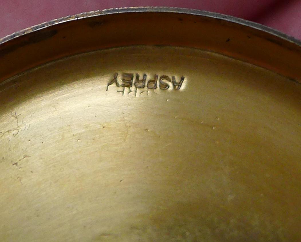Asprey, London - Small Sterling Silver Box - 1958 2