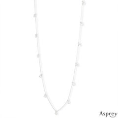 Asprey Long Diamond Necklace 2.05 Carat