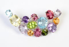 Asprey Multigem Brooch