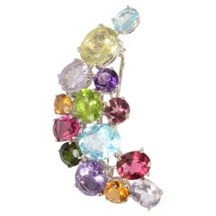 Used Asprey Multigem Brooch