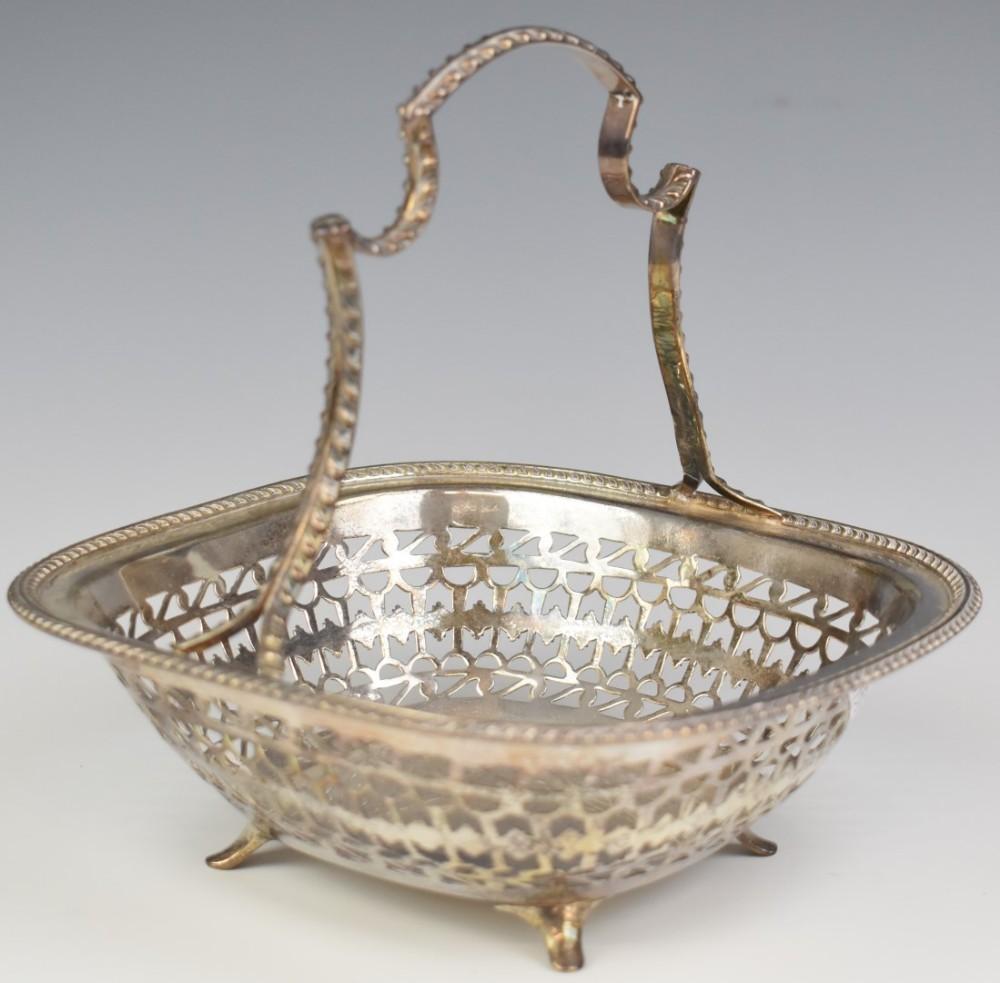 Asprey canasta de plata George v sheffield en Bueno estado para la venta en York, GB