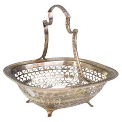 Asprey Silber Korb George v Sheffield