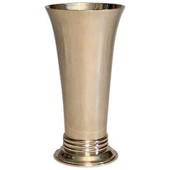 Vintage Asprey Silver Vase