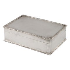 Asprey Sterlingsilber-Schachtel mit Motoring Interest London 1961