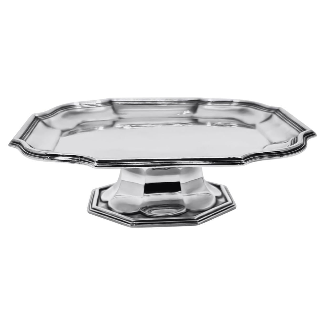Asprey Sterling Silver Cake Stand en vente