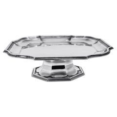 Antique Asprey Sterling Silver Cake Stand