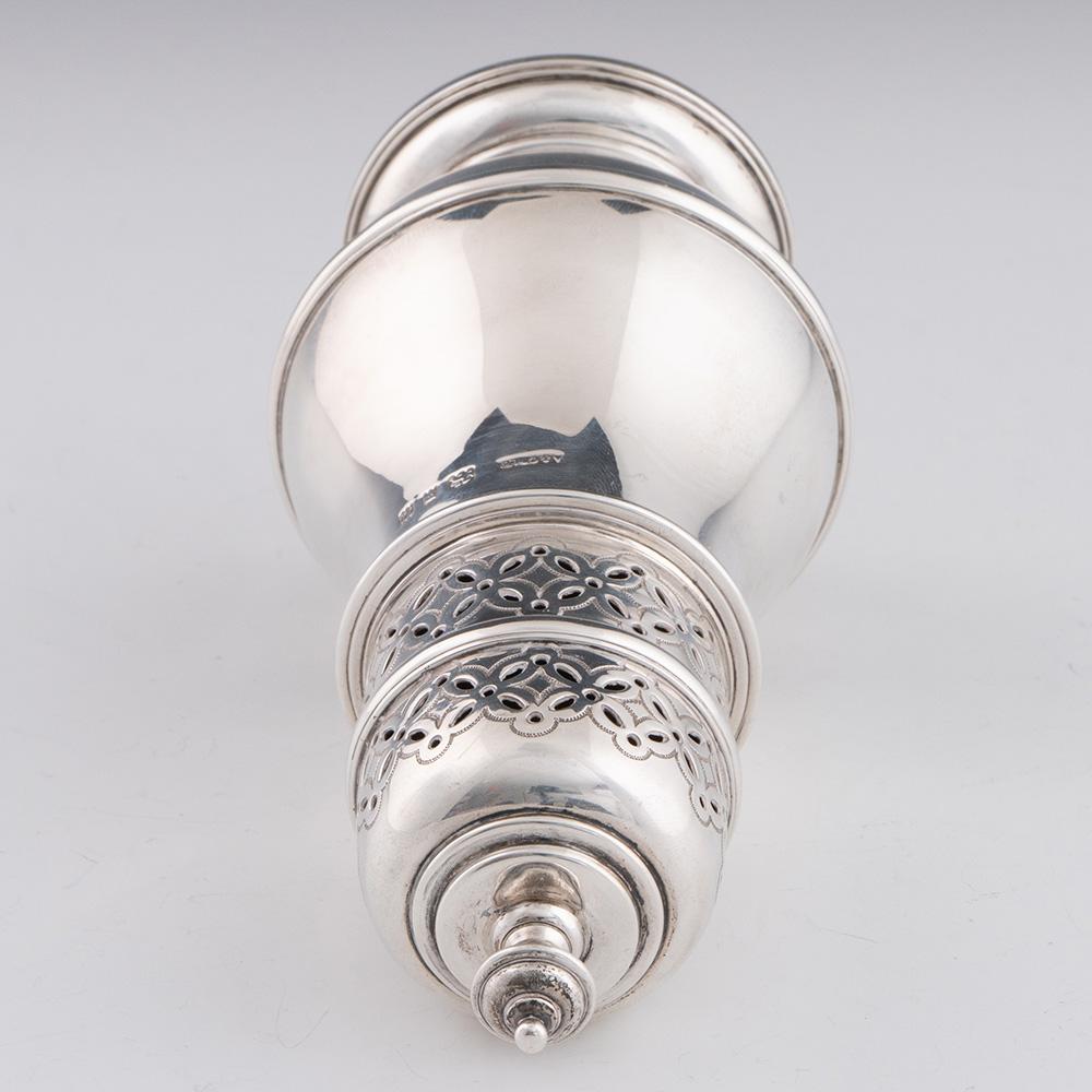 Asprey Sterling Silber Zuckersieb London 1928 (Europäisch) im Angebot