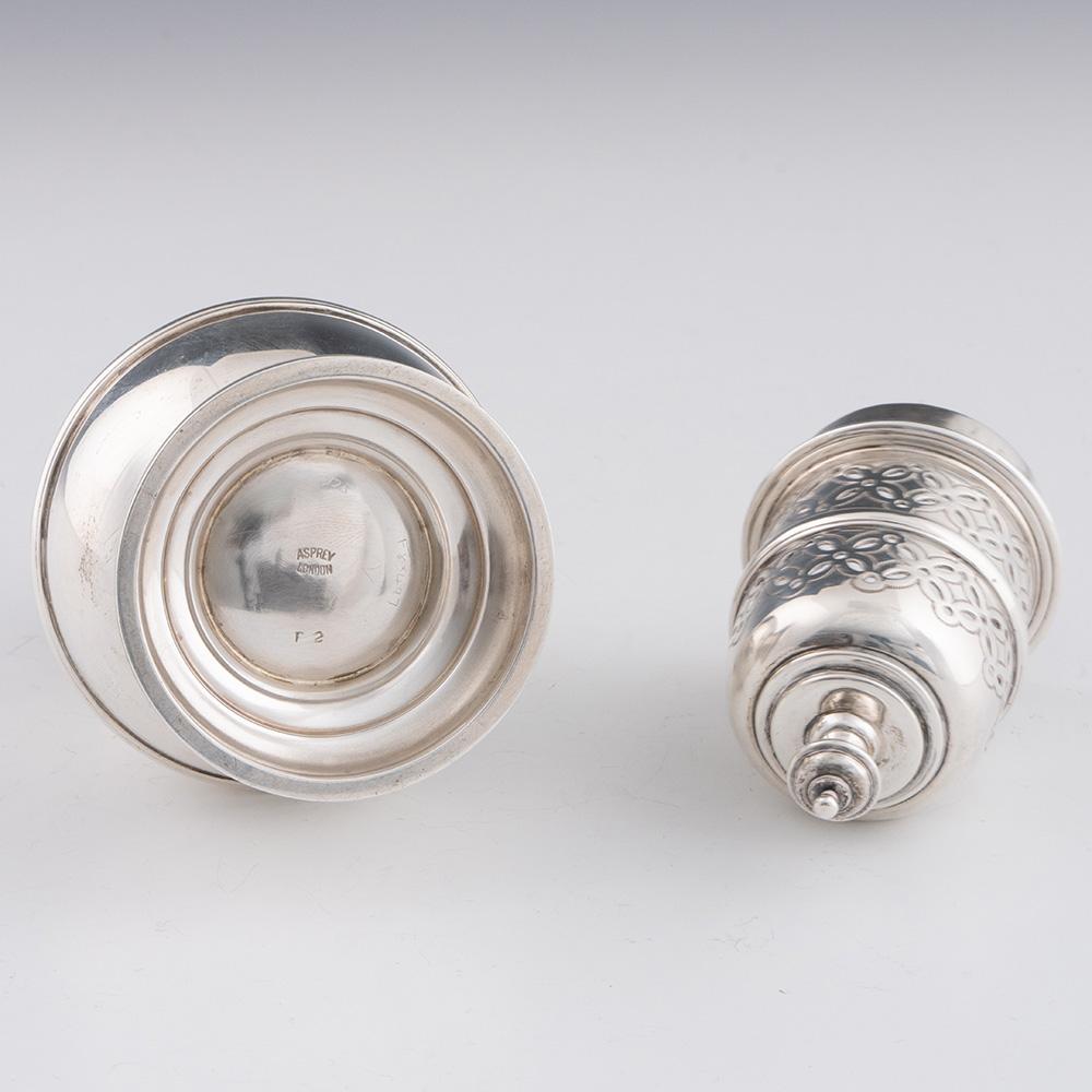 Asprey Sterling Silber Zuckersieb London 1928 (20. Jahrhundert) im Angebot