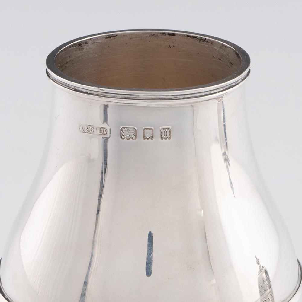 Asprey Sterling Silber Zuckersieb London 1928 (Sterlingsilber) im Angebot