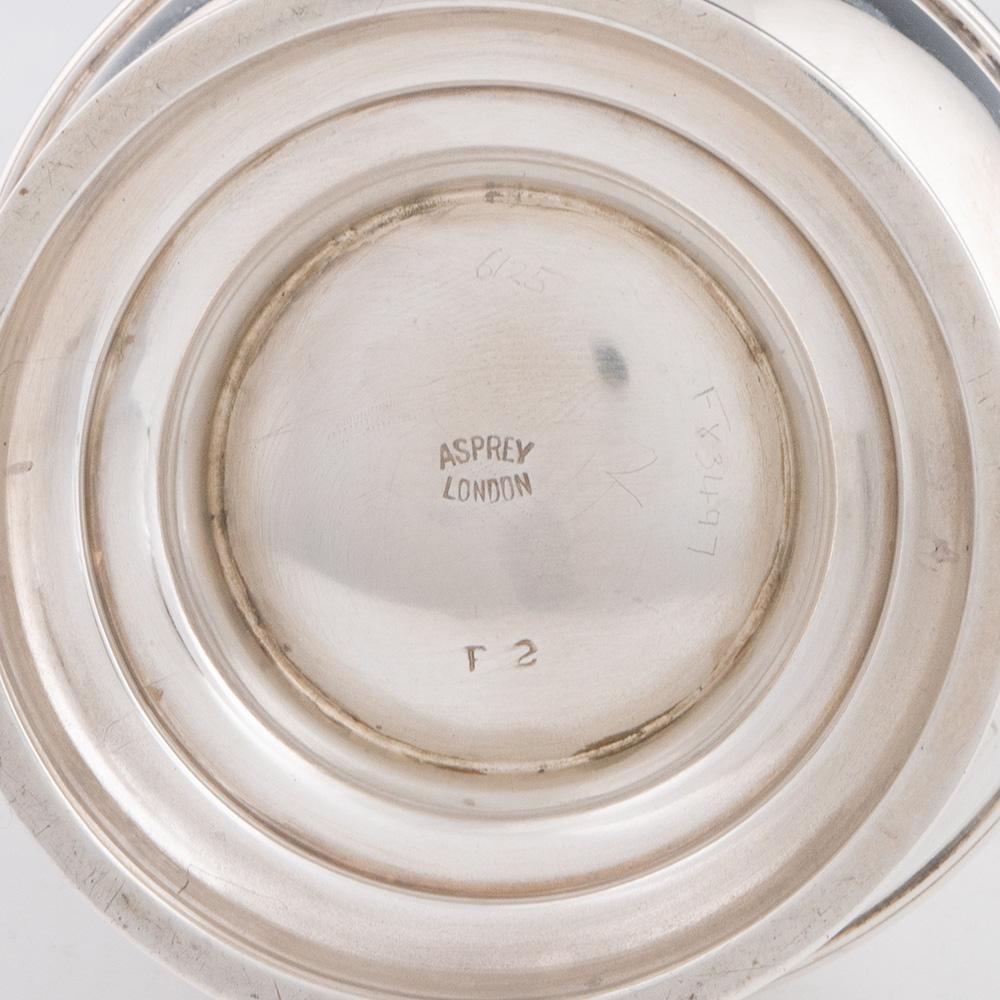 Asprey Sterling Silber Zuckersieb London 1928 im Angebot 1
