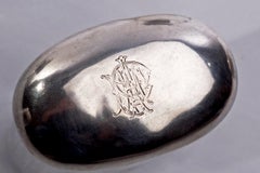 Pots de coiffure victoriens Asprey en sterling et cristal