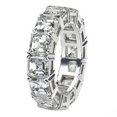 Asscher Cut Diamond Eternity Band