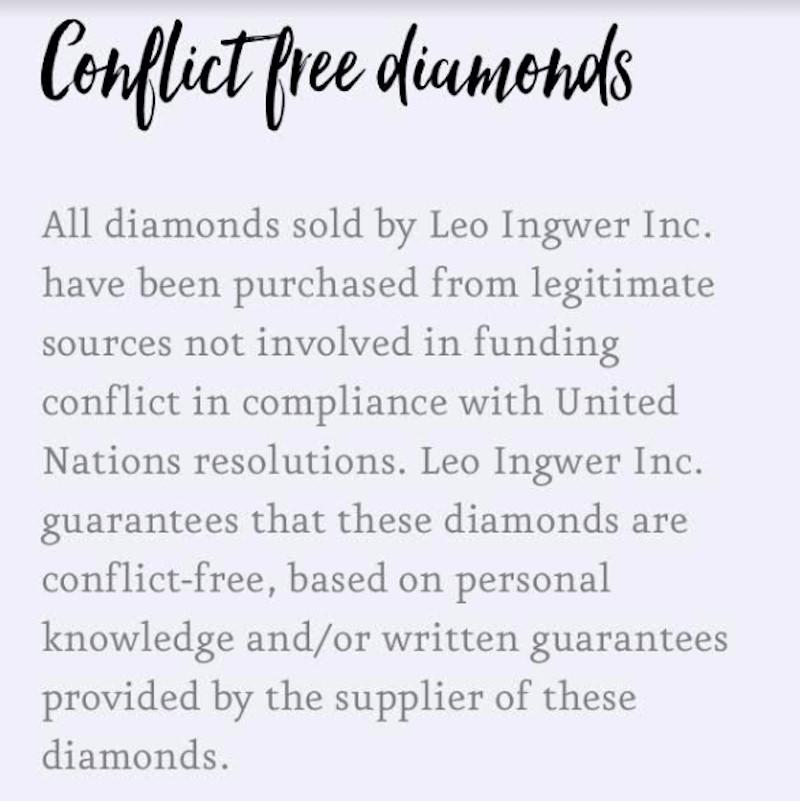 Women's or Men's Asscher Cut Conflict Free Diamond Wedding Ring with 1.81 Carat  in 18 Karat