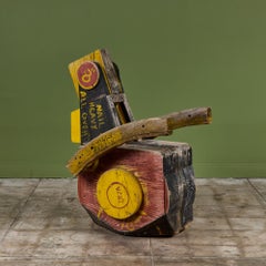 Assemblage Armchair in the Style of Robert Hudson