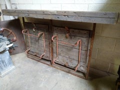 Assemblage Console and Mirror