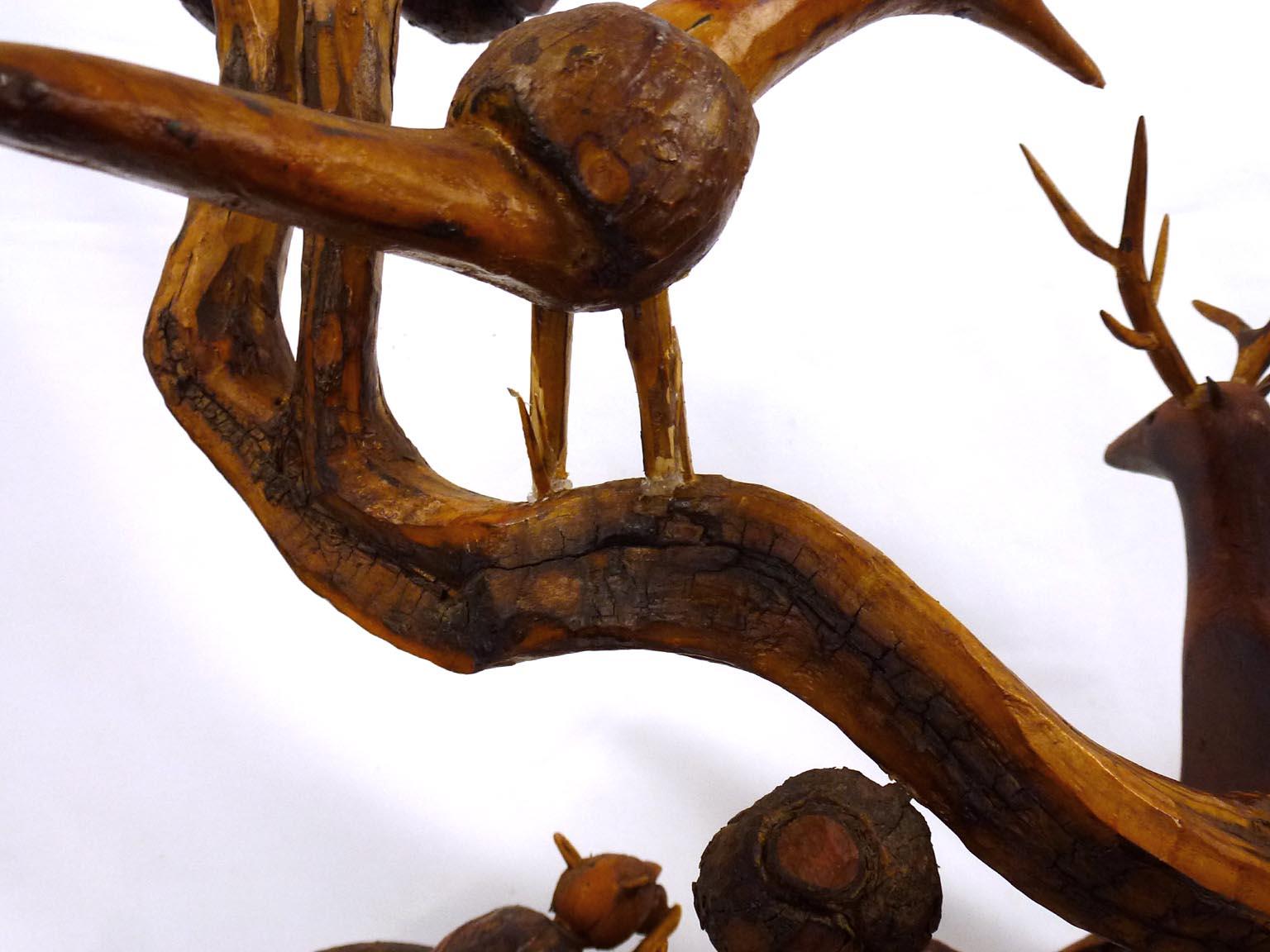 Assemblage of Carved Birds and Animals by the Outsider Artist Russell Gillespie 6
