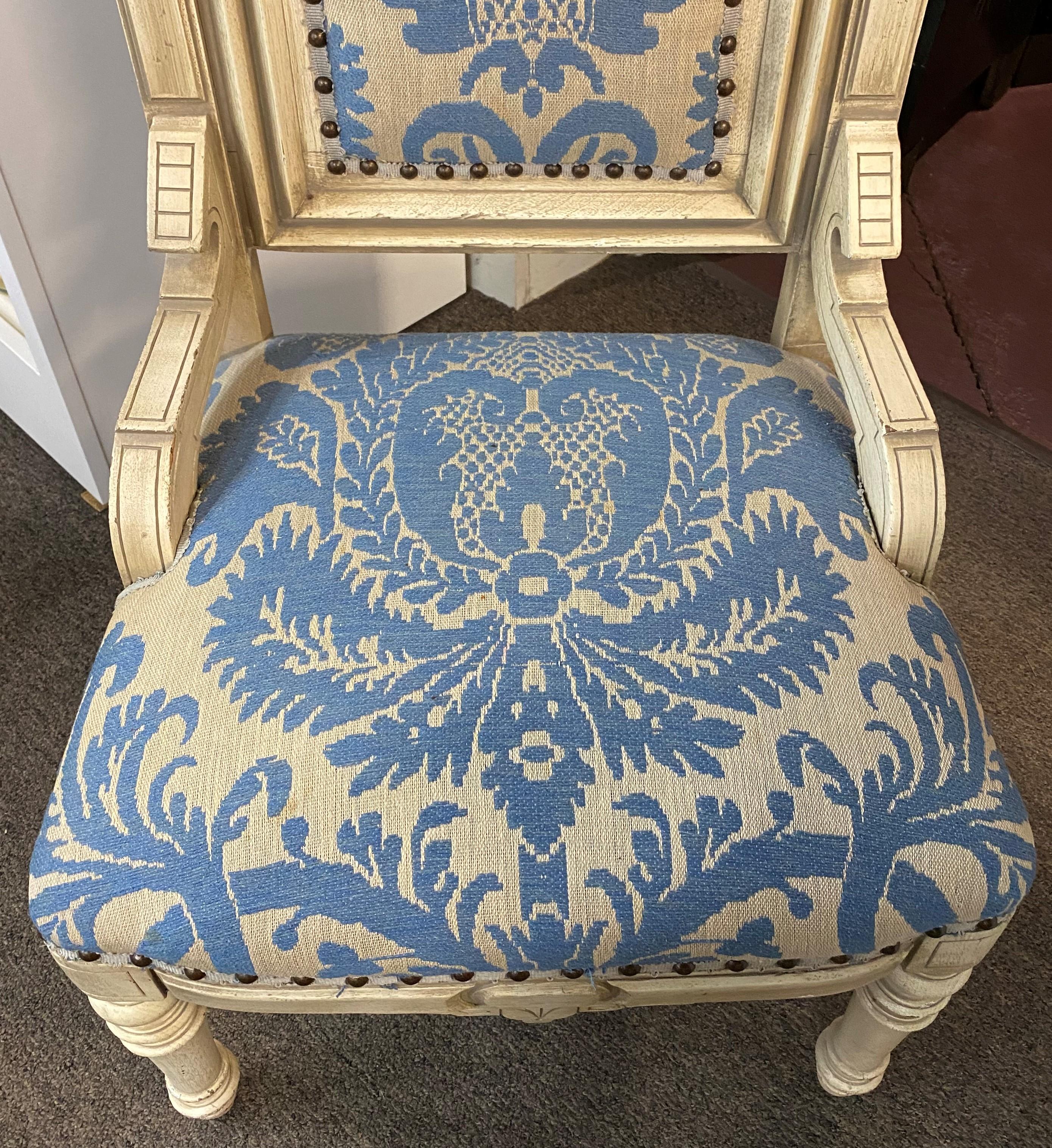 Assembled Pair of Gothic Revival Chairs In Good Condition In Milford, NH