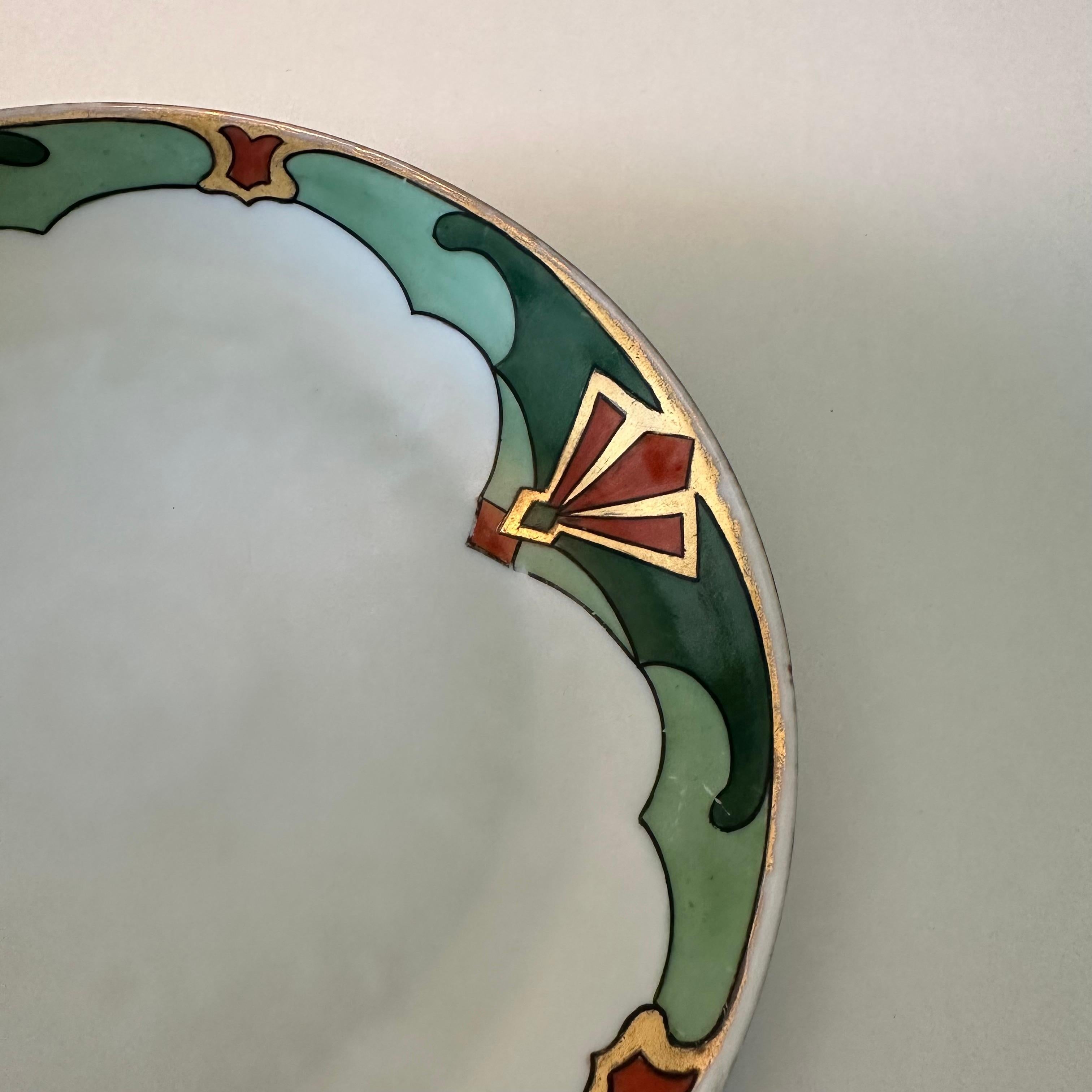 art deco plates