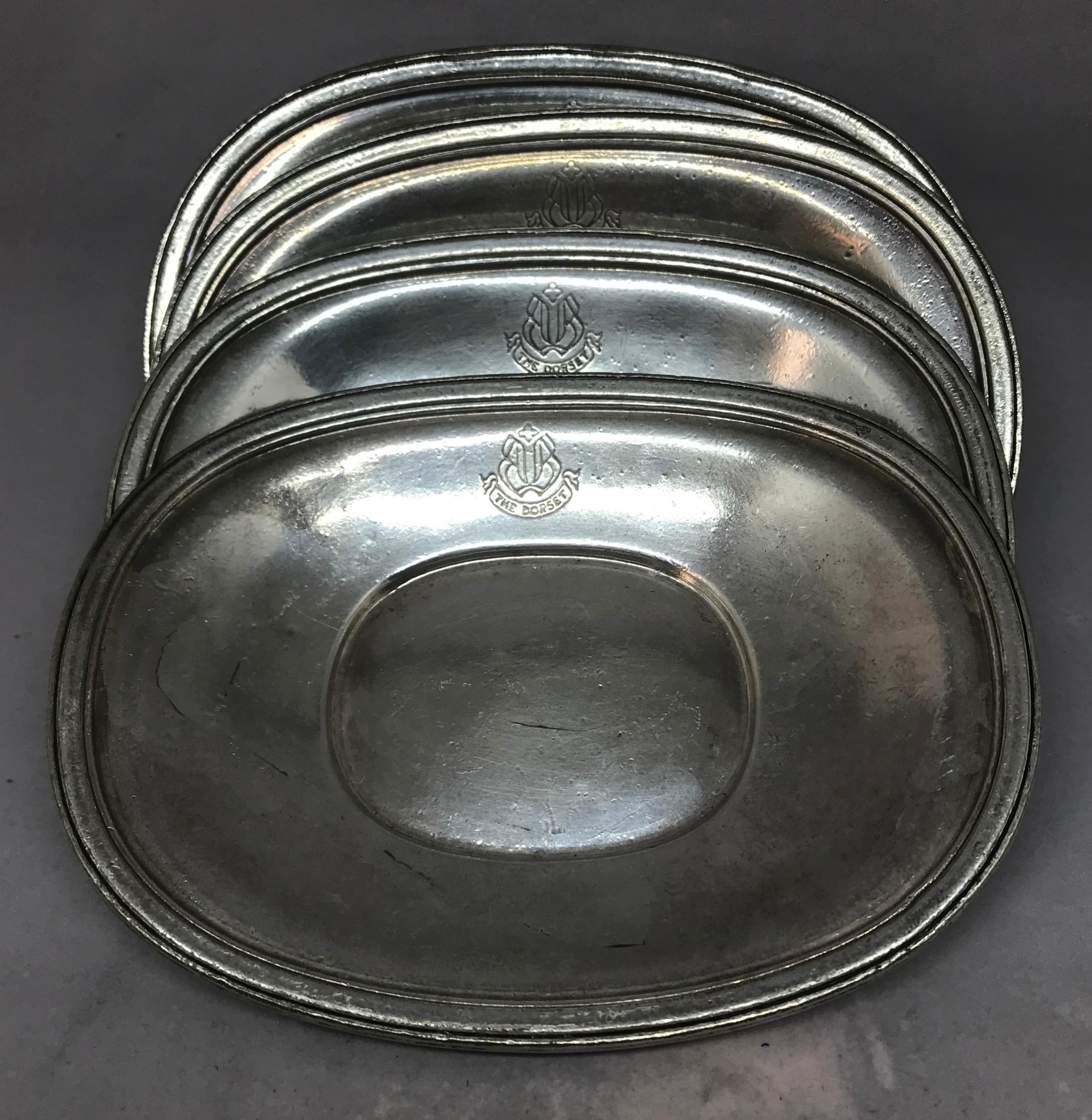 20th Century Assembled Set of Hotel Silver Serving Pieces For Sale