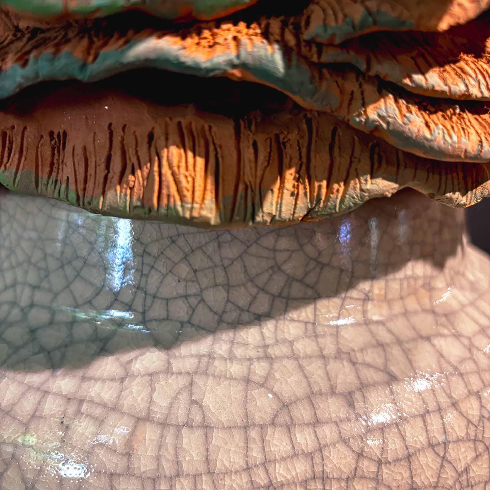 Assemblaggio di un vaso cinese d'epoca e di una scultura in terracotta di Manu Crotti In condizioni Nuovo in vendita a Milan, IT