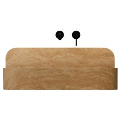 Assens - Marble Basin - Beige Travertine - Large