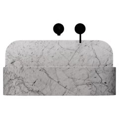 Assens - Marble Basin - White Carrara - Large