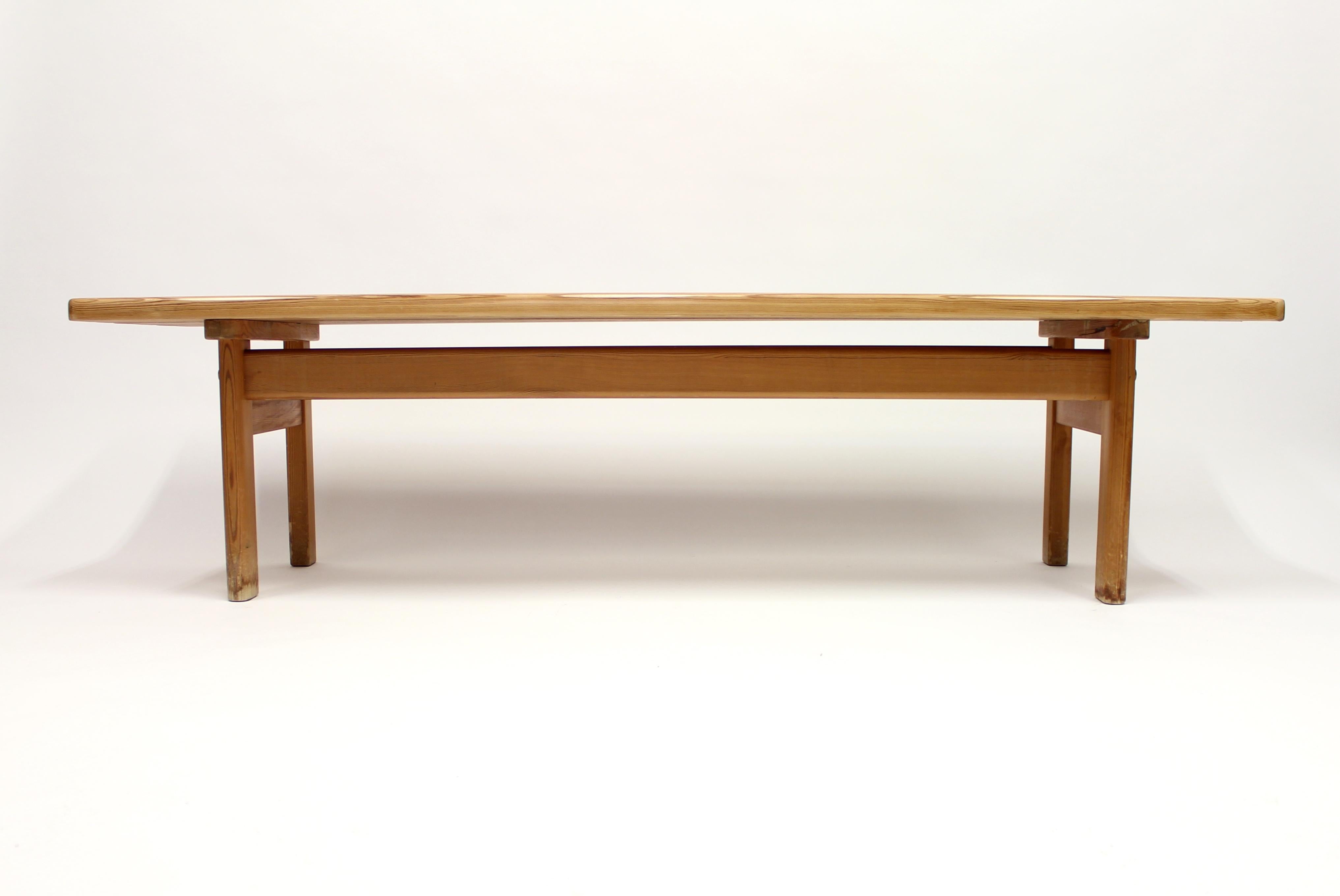 Scandinavian Modern Asserbo Pine Bench by Børge Mogensen for Karl Andersson & Söner, 1960s